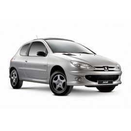 Corsar Дефлекторы окон на PEUGEOT 206 '98- хэтчбек 3d (накладные)