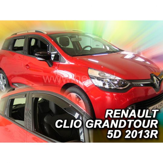 Team Heko Дефлекторы окон на Renault Clio IV '12-19 Grandtour 5D (вставные) Team Heko Дефлекторы окон на Renault Clio IV '12-19 Grandtour 5D (вставные)