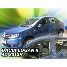 Team Heko Дефлекторы окон на Renault Logan/Dacia Logan II '12- седан (вставные)