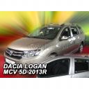 Team Heko Дефлекторы окон на Renault Logan MCV/Dacia Logan MCV II '12- универсал (вставные)