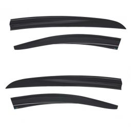 SunPlex Дефлектори вікон для Renault Fluence '09- седан (накладні)