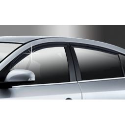 Auto Clover Дефлекторы окон на RENAULT FLUENCE '09- (накладные)