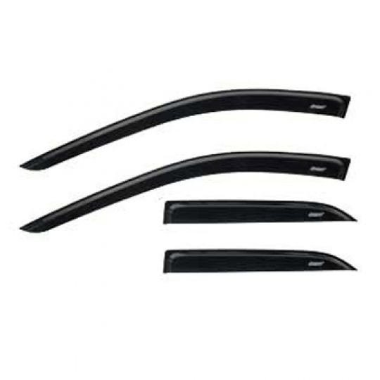 Azard Дефлекторы окон на Renault Logan I '04-12/Dacia Logan  I '04-12 (ПК, накладные)