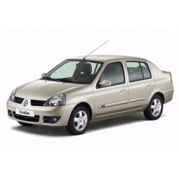 Corsar Дефлекторы окон на RENAULT Symbol I '99-08 седан (накладные)