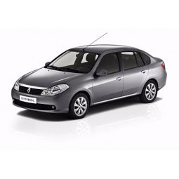 Corsar Дефлекторы окон на RENAULT Symbol II '08- седан (накладные)