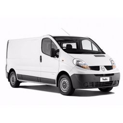 Corsar Дефлекторы окон на RENAULT Trafic II '01-14 фургон (накладные) Corsar Дефлекторы окон на RENAULT Trafic II '01-14 фургон (накладные)