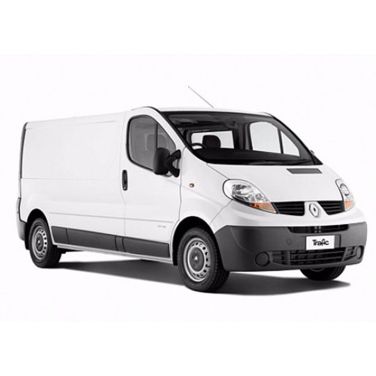 Corsar Дефлекторы окон на RENAULT Trafic II '01-14 фургон (накладные)