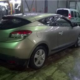 COBRA TUNING Дефлекторы окон на Renault Megane III '08-15 coupe (накладные)