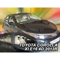 Team Heko Дефлекторы окон на Toyota Corolla (E16/17) '12- Sedan (вставные)