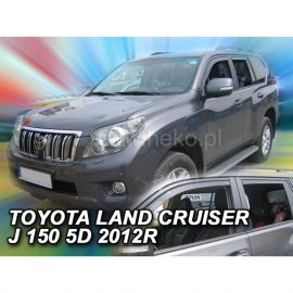 Team Heko Дефлекторы окон на Toyota Land Cruiser Prado (150) '09- 5d (вставные)