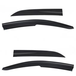 SunPlex Дефлектори вікон для Toyota Corolla (E14/15) '06-12 седан (накладные)