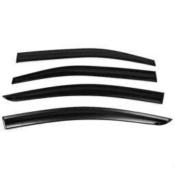 SunPlex Дефлектори вікон для Toyota Corolla (E21) '18- седан (накладні)