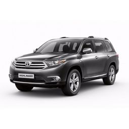 Corsar Дефлекторы окон на TOYOTA Highlander II '08-13 кроссовер (накладные)
