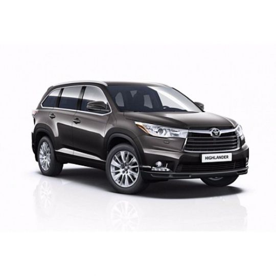 Corsar Дефлекторы окон на TOYOTA Highlander III '13- кроссовер (накладные)
