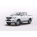 Corsar Дефлекторы окон на TOYOTA Hi-Lux VII '04- пикап (накладные)