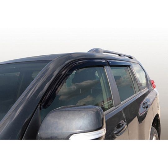 Corsar Дефлекторы окон на TOYOTA Land Cruiser Prado 150 (J150) '09- (накладные) Corsar Дефлекторы окон на TOYOTA Land Cruiser Prado 150 (J150) '09- (накладные)