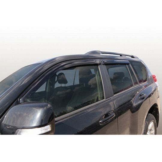 Corsar Дефлекторы окон на TOYOTA Land Cruiser Prado 150 (J150) '09- (накладные) Corsar Дефлекторы окон на TOYOTA Land Cruiser Prado 150 (J150) '09- (накладные)