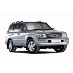 Corsar Дефлекторы окон на TOYOTA Land Cruiser 100 '98-07 (накладные) Corsar Дефлекторы окон на TOYOTA Land Cruiser 100 '98-07 (накладные)