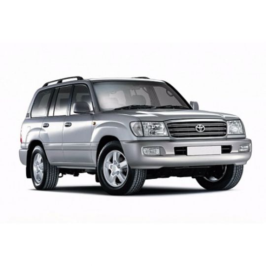 Corsar Дефлекторы окон на TOYOTA Land Cruiser 100 '98-07 (накладные) Corsar Дефлекторы окон на TOYOTA Land Cruiser 100 '98-07 (накладные)