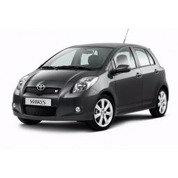 Corsar Дефлекторы окон на TOYOTA Yaris II '06-11 (накладные)