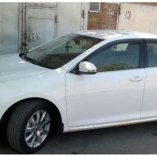 COBRA TUNING Дефлекторы окон на Toyota Camry (XV50) '11-17 седан (накладные)