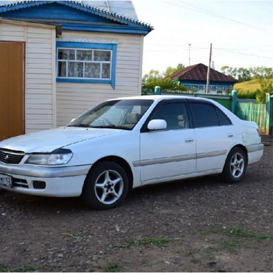 COBRA TUNING Дефлекторы окон на Toyota Corona Premio '97-01 седан (накладные)