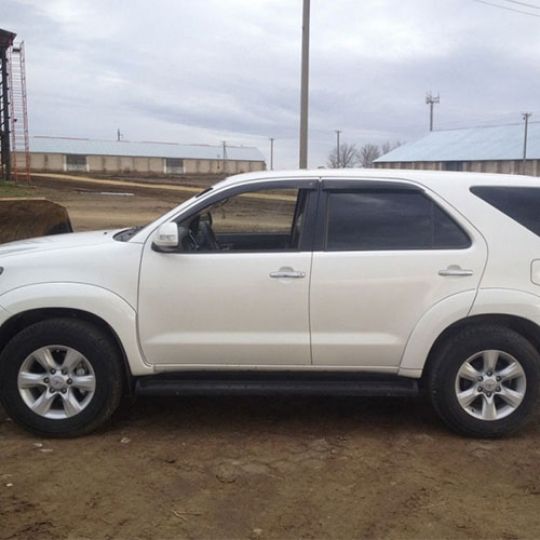 COBRA TUNING Дефлекторы окон на Toyota Fortuner I '05-15 (накладные) COBRA TUNING Дефлекторы окон на Toyota Fortuner I '05-15 (накладные)