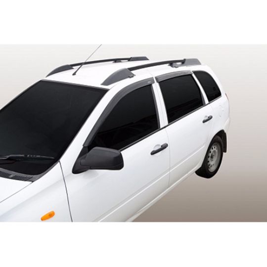 Azard Дефлекторы окон на ВАЗ Калина 1117 универсал (ПК, накладные)