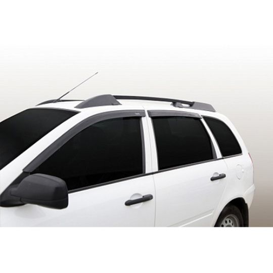 Azard Дефлекторы окон на ВАЗ Калина 1117 универсал (ПК, накладные)