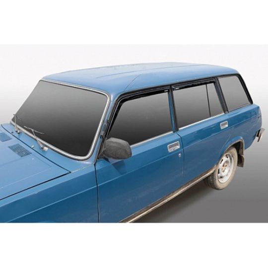 Azard Дефлекторы окон на ВАЗ 2104 (ПК, накладные)