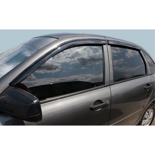 Azard Дефлекторы окон на ВАЗ Калина 1118 седан (ПК, накладные) Azard Дефлекторы окон на ВАЗ Калина 1118 седан (ПК, накладные)