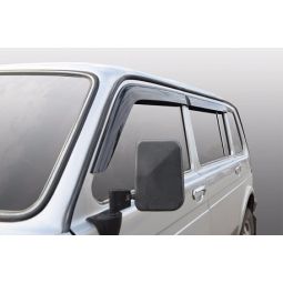 Azard Дефлекторы окон на ВАЗ Нива 2131 (ПК, накладные)