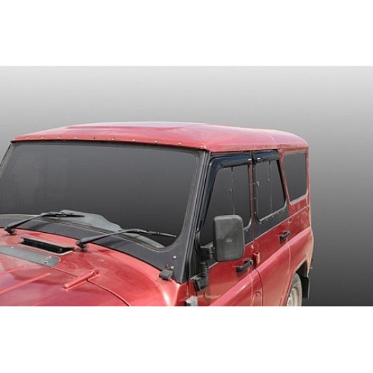 Azard Дефлекторы окон на УАЗ Хантер (ПК, накладные)