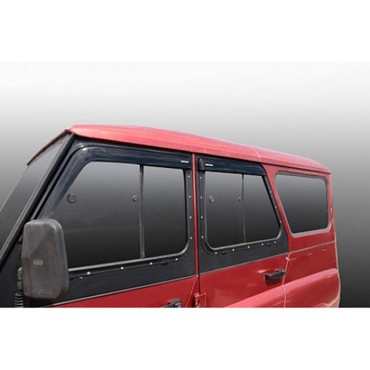 Azard Дефлекторы окон на УАЗ Хантер (ПК, накладные)