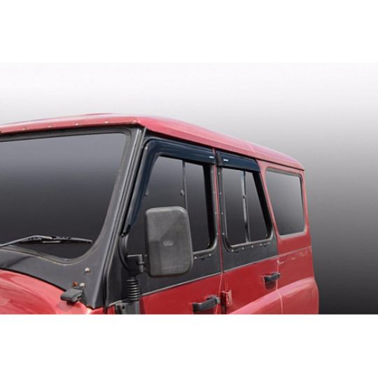 Azard Дефлекторы окон на УАЗ Хантер (ПК, накладные)