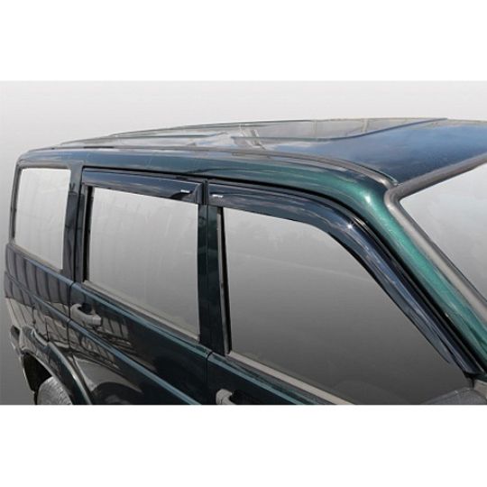 Azard Дефлекторы окон на УАЗ Патриот (ПК, накладные)