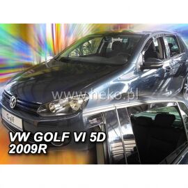 Team Heko Дефлекторы окон на Volkswagen Golf VI '08-12 хэтчбек (вставные)