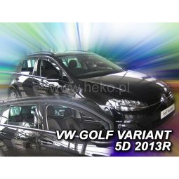 Team Heko Дефлекторы окон на Volkswagen Golf VII '12- универсал (вставные) Team Heko Дефлекторы окон на Volkswagen Golf VII '12- универсал (вставные)
