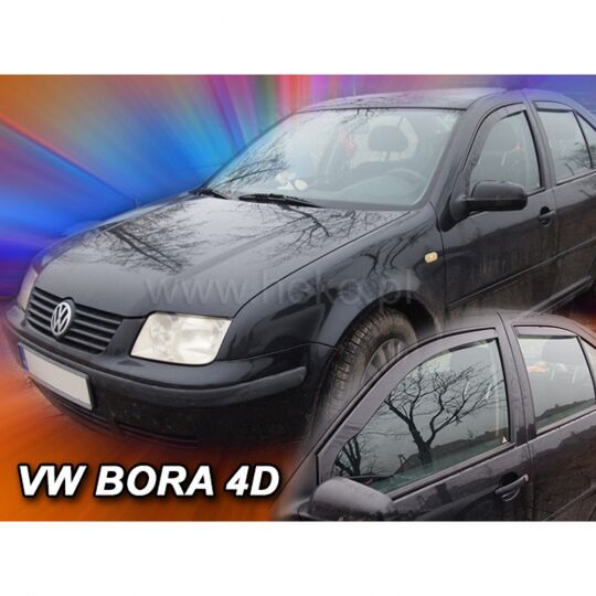 Team Heko Дефлекторы окон на Volkswagen Jetta/Bora IV '98-05 седан (вставные) Team Heko Дефлекторы окон на Volkswagen Jetta/Bora IV '98-05 седан (вставные)