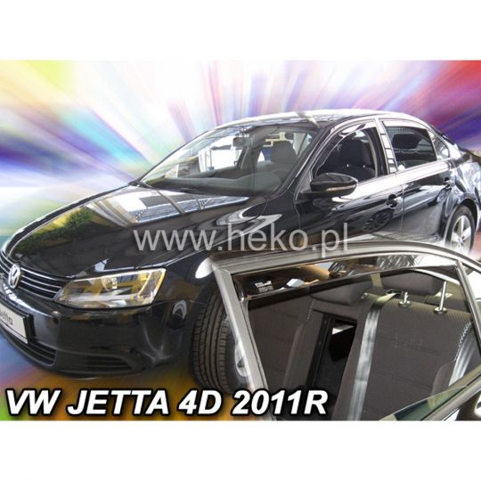 Team Heko Дефлекторы окон на Volkswagen Jetta VI '10-17 седан (вставные) Team Heko Дефлекторы окон на Volkswagen Jetta VI '10-17 седан (вставные)