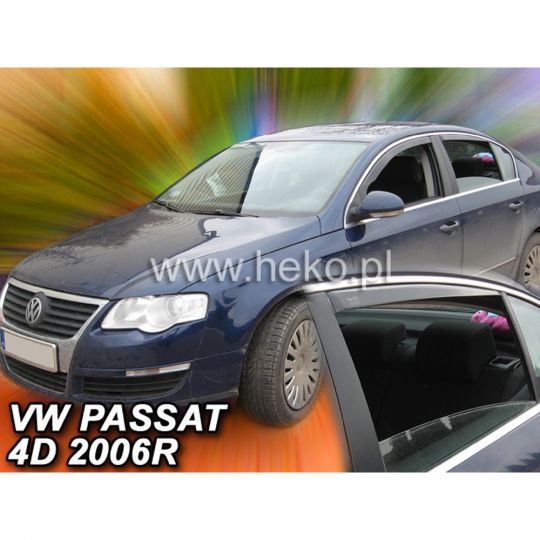 Team Heko Дефлекторы окон на Volkswagen Passat B6 '05-10 седан (вставные) Team Heko Дефлекторы окон на Volkswagen Passat B6 '05-10 седан (вставные)