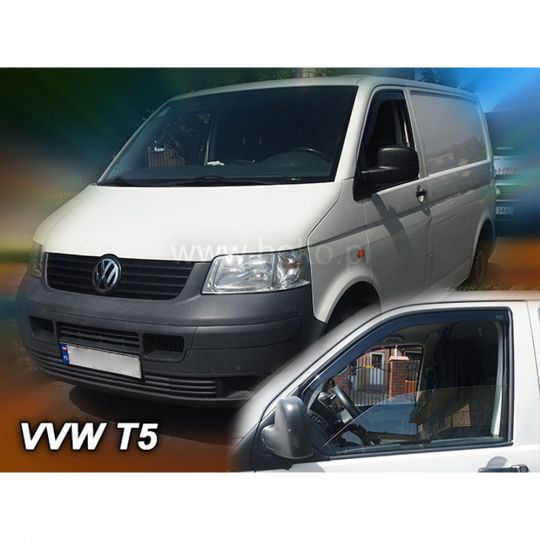 Team Heko Дефлекторы окон на Volkswagen T5 '03- фургон (передние, вставные) Team Heko Дефлекторы окон на Volkswagen T5 '03- фургон (передние, вставные)