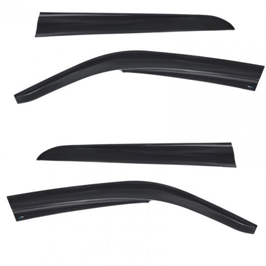 SunPlex Дефлектори вікон для Volkswagen Polo III '94-01 хетчбек 5d (накладні)