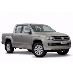 Corsar Дефлекторы окон на VOLKSWAGEN Amarok '10- пикап (накладные)