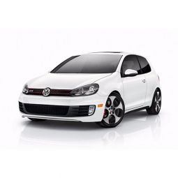 Corsar Дефлекторы окон на VOLKSWAGEN Golf VI '08-12 хэтчбек 3d (накладные)