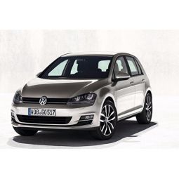 Corsar Дефлекторы окон на VOLKSWAGEN Golf VII '12- хэтчбек (накладные)