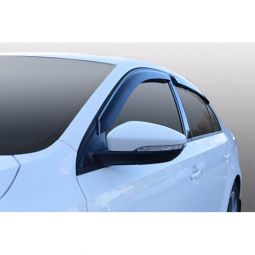 Corsar Дефлекторы окон на VOLKSWAGEN Jetta VI '10-17 седан (накладные)