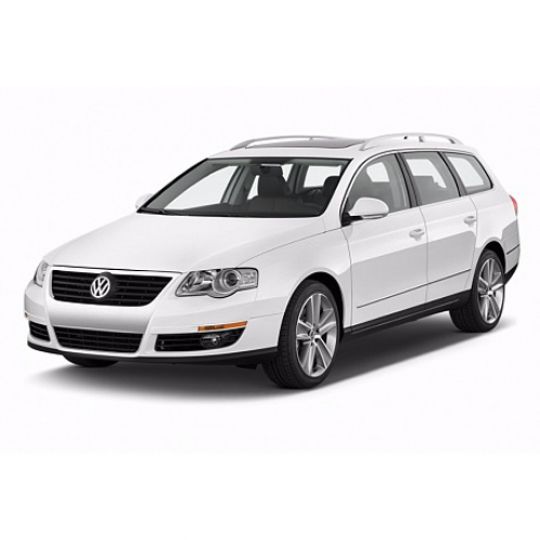Corsar Дефлекторы окон на VOLKSWAGEN Passat B6 '05-10 универсал (накладные)