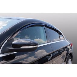 Corsar Дефлекторы окон на VOLKSWAGEN Passat CC I '08-12 седан (накладные)