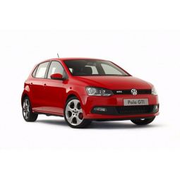 Corsar Дефлекторы окон на VOLKSWAGEN Polo V '09- хэтчбек (накладные)